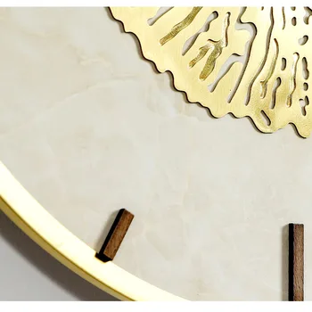 Луксозни северни стенен часовник механизъм Gold Nordic Creative Wall Watches тиха хол модерен Reloj De Pared Home Decor BB50WC