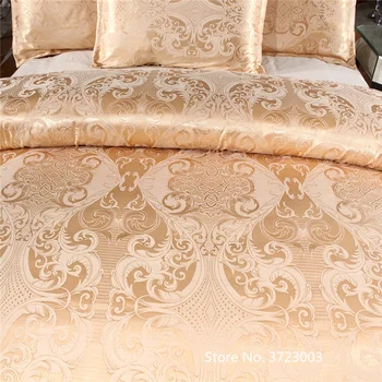 Луксозни сребърни жакард легла колекция от висок клас удобни одеяла копринени кърпи Поп Кралицата високо качество на домашен текстил