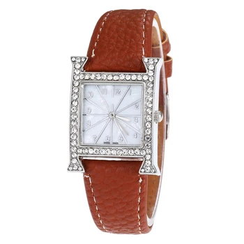 Луксозни часовници гривна за жени със стилен Златен Кожена каишка дамски Ръчни часовници montre femme 2020 reloj mujer horloges vrouwen