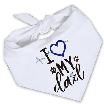 Любовта на майка ми баща любимо куче кърпа шал рождения ден на майката на бащата на детето булчински душ орнаменти Снимка разчита подарък