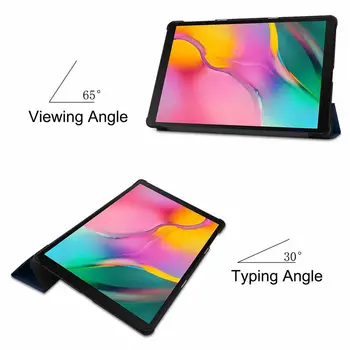 Магнитен калъф за Samsung Galaxy Tab A 2019 SM-T510 SM-T515 T510 T515 Tablet Cover стойка калъф за Tab A 10.1