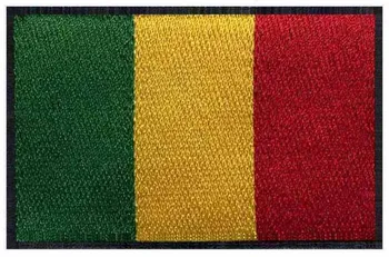 Мали бродерия флаг петна лого 3