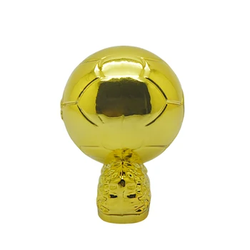 Малка Златна топка трофей Модел 3 см височина метална чаша фенове сувенири Колекционерска подарък