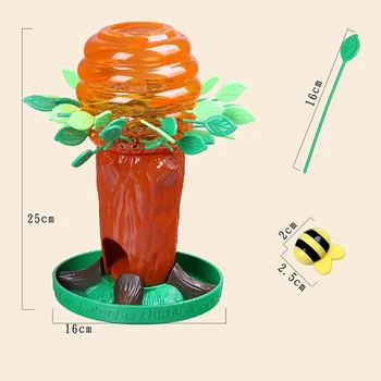 Малката пчела дърво интерактивна игра детско мислене обучение настолни игри на ума семейно парти игра, играчки интерактивни играчки