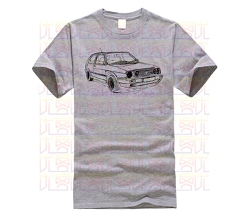 Марка Дрехи 2019 Male Harajuku Top Fitness Brand Clothing Japanese Car Fans Golfs Mk2 Gti Inspired Car Christian T Shirt