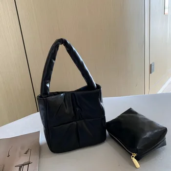 Марката дизайн жени кожена чанта с голям капацитет жена ежедневна чанта lady Messenger crossbody чанта чанти bolsa черен