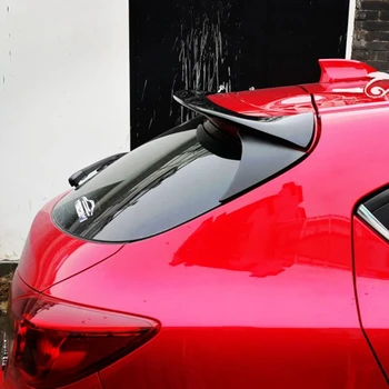 Материал ABS външен заден спойлер опашката употреба крило декоративни стайлинг за автомобили Mazda 3 Axela хетчбек 2016 2017