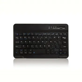 Мини безжична клавиатура Bluetooth клавиатура за ipad телефон, таблет гумени капачки акумулаторна клавиатура за Android и ios и Windows