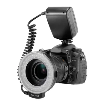 Мини пръстеновидна светкавица фотография led светкавица-рефлексен фотоапарат заполняющий светлина мини околовръстен за макро светкавица Canon Nikon Olympus обектив на Canon