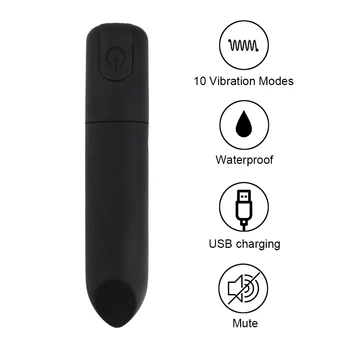 Мини червило вибратори мощен куршум вибратор G-spot масажор стимулатор на клитора анален вибратор вибратор от секс играчки за жени