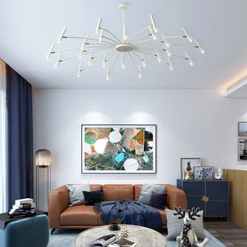 Минималистичен led полилей във формата на дърво подвесная полилей светлина за дневна кухня спалня Nordic Creative decor Hanglamp