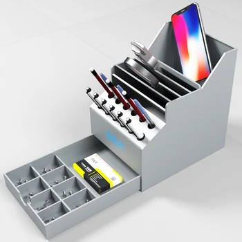 Многофункционална Кутия За Инструменти За Ремонт На Мобилни Телефони Пластмасова Кутия За Съхранение На Отвертка Пинсети Имейл Кутия За Инструменти Обслужване Ferramenta
