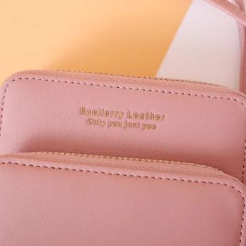 Многофункционална малка чанта през рамо за жени джоб за телефон кожена женски чантата си през рамо дамски чанти-незабавни посланици