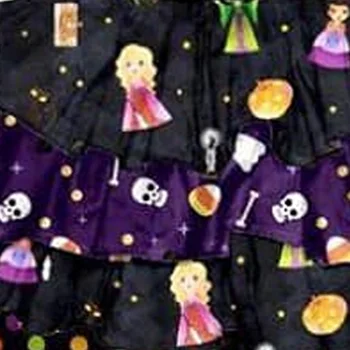Мода baby girl party dress бутик детски дрехи на Хелоуин децата въртят рокля