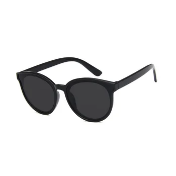 Мода момичета/момчета слънчеви очила деца реколта антибликовые UV400 слънчеви очила с Овална форма бонбони цвят за деца открит очила Oculos