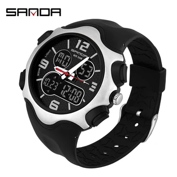 Мода на Biana Top Brand Outdoor Sport Watch мъжки часовник Кварцов часовник за мъже дата alarm clock Хроно водоустойчив 5bar Reloj Hombre