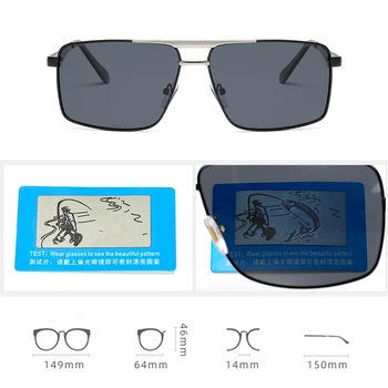 Мода поляризирани слънчеви очила мъжете марка дизайнер Риболов шофиране пилот слънчеви очила мъжки Oculos de sol 5008