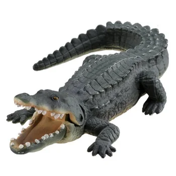 Модел на животното имитирующего бъдат разграничени от нилски крокодил играчки детски когнитивна Дивата природа унисекс животни пластмасови горещи продажба 2021