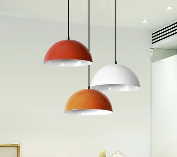 Модерен окачен лампа, алуминий led Penant лампа домашно осветление, осветителни тела
