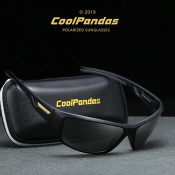 Модни ветроупорен поляризирани слънчеви очила мъжки маркови дизайнерски пътуване мъжки огледални слънчеви очила за шофиране Anti-UV Oculos De Sol Masculino