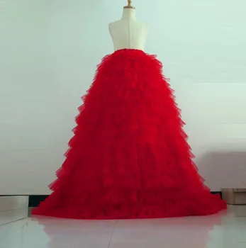 Модни Гофрирани Диференцирани Прагове Опаковки От Червени Буйни Ластични Колани Опаковки От Дълги Абитуриентски Рокли Vestidos