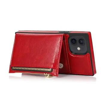 Момиче Bag Case For Iphone 12 Pro Max Case Cover Портфейла Pocket Etui на Корпуса For Iphone 12Pro 12 Mini Cases Fundas Woman чанта през рамо