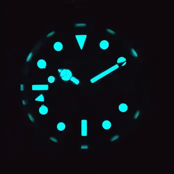 мъжки часовници бяло нажежен червен зелен син GMT автоматичен механизъм висококачествени ръчни часовници за мъже стрелките