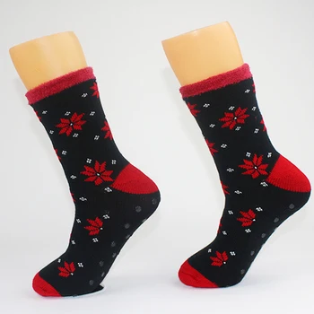 Мъжки чорапи нескользящие PVC Despensing марка Есен Зима Nylone подплата от меки топли Coolmax Home Indoor комфортни мъжки чехли чорапи