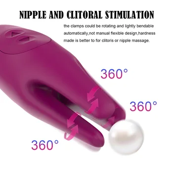 На ротационен принцип, вибратори скоба за зърната стимулатор на клитора секс играчки за жени вибратори анален масажор влагалището еротична машина женски секс играчки