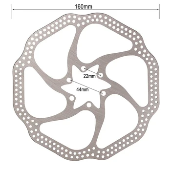 Наем на спирачния диск Ротор 160мм/180мм & 6 винта за каране на велосипед МТВ пътен под наем