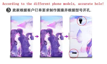 Направи си САМ телефон чанта персонализирани потребителски снимката Picture ПУ кожен калъф флип-надолу капачката, за Huawei P Smart 2019