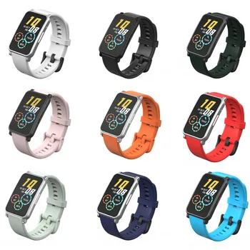 Наручный каишка за Честта ES Original Official 1:1 меки силиконови спортни каишки за часовници гривна за Huawei Honor Watch es аксесоари