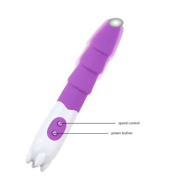 Нов 10-степенна тъпо вибратор G Spot масаж за възрастни секс играчки за жени анален накрайник вибратор вибриращ мастурбатор магазин за секс стоки ST68