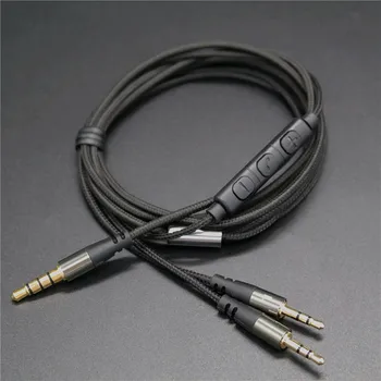 Нов 3.5 мм Мъжки до 2,5 мм мъжки M/M аудио подмяна на кабел слушалки за Sol Republic Master Tracks HD V8 V10 двигател V12 X3 слушалки