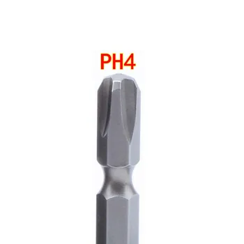 Нов 9шт PH4 Електрическа отвертка бит Набор от бита шестигранным опашка магнитна легирана стомана за кръстни глава 65 мм 1/4 инча