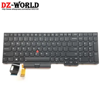 Нов / orig САЩ английска клавиатура с подсветка за Lenovo Thinkpad E580 E590 T590 P53S L580 L590 P52 P72 p53 P73 лаптоп осветление 01YP680