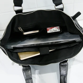 Нов високо качество на кожата на мъжете чанта чанта куфарче мъжете лаптоп чанта кожа едно рамо чанта за лаптоп лаптоп 13.3 13