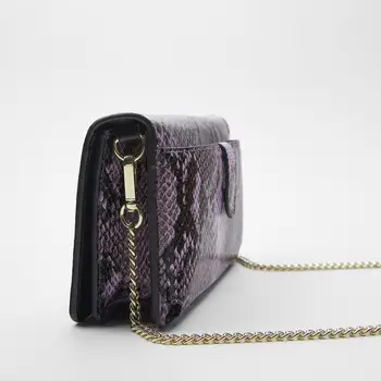 Нов женски чанта за съвпадение на цветове животните печат Crossbody чанта луксозни дамски кожени портфейли и чанти за рамо дизайнер чанта за Дами