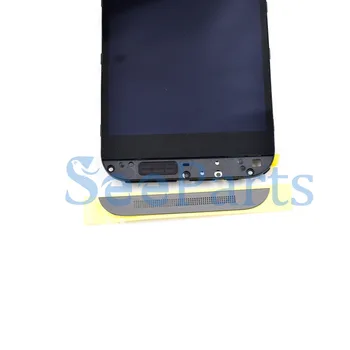 Нов за HTC ONE M8 LCD сензорен дисплей рамка дигитайзер Събрание 1920x1080 подмяна на резервни части, LCD дисплей за HTC M8 дисплей