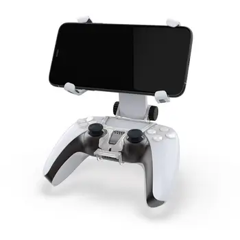 Нов за PS5 Playstation 5 геймпад контролер смартфон на мобилния телефон на притежателя подкрепа скоба клип щанд телефон, игрови аксесоари