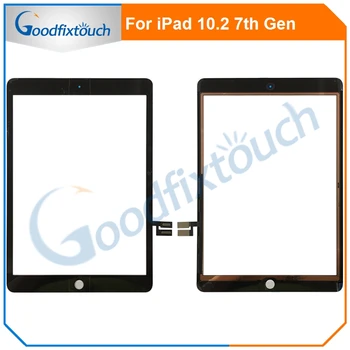 Нов прием за iPad 2019 10.2 7th Gen A2197 A2198 A2200 LCD екран LCD сензорен дисплей цифров преобразувател външна стъклен панел A2232