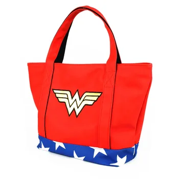 Нов прием на пълен ПУ жени чанта Wonder Woman дамски Чанти дамски ежедневни причинно-следствена чанти Дама елегантен търговски чанта