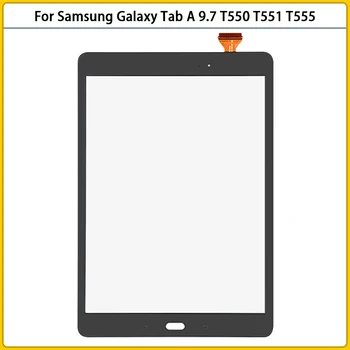 Нов сензорен екран T550 за Samsung Galaxy Tab A 9.7 SM-T550 SM-T551 T551 T555 Touch Screen Panel Digitizer Sensor Front Glass
