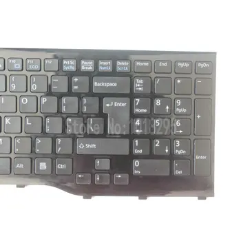 Нова американска за Fujitsu Lifebook AH552 CP581751-01 CP611954-01 UI клавиатура за лаптоп черен