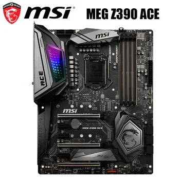 нова дънна платка MSI MEG Z390 ACE LGA 1151 Core i9/i7/i5/i3 Intel Z390 DDR4 64GB Original Desktop MSI Z390 Mainboard M. 2 ATX