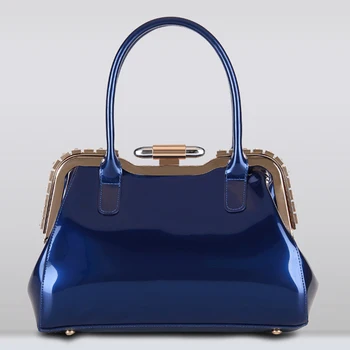 Нова луксозна Европа Диамантена модата за дамски чанти верига лачена кожена чанта на известната марка наплечная чанта дамска чанта