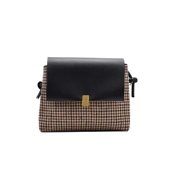 Нова малка чанта женски 2021 есен / зима нова тенденция на модата универсален instagram crossbody чанта уеб знаменитост ретро малък квадратен чанта
