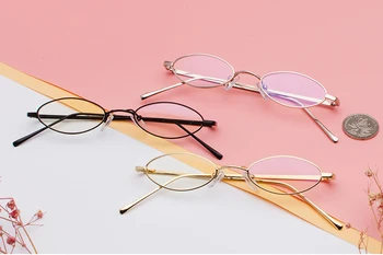 Нова мода малки кръгли слънчеви очила за Жени на марката старинни очила метална рамка HD UV400 обектив слънчеви очила нюанси очила