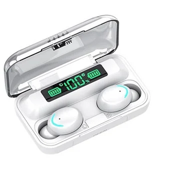 Нова тенденция на Безжични Bluetooth слушалки IPX5 водоустойчив Bluetooth слушалки с магнитно съединение спортни слушалки за бягане