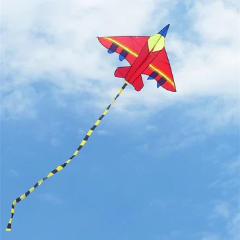 Нова форма на самолет на хвърчила открит въздушен змии, летящи играчки въздушен змии за Децата 95AE